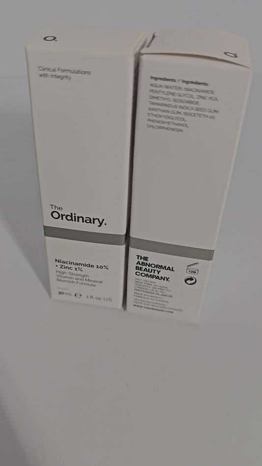 The Ordinary Niacinamide 10% + Zinc 1%